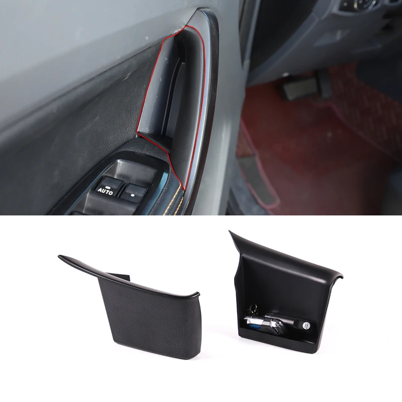 Per Ford Ranger Wildtrak 2015-2022 Car Front Door Storage Box Vassoio Maniglia Interna Bracciolo Bracciolo Contenitore Bin Accessori Per Auto