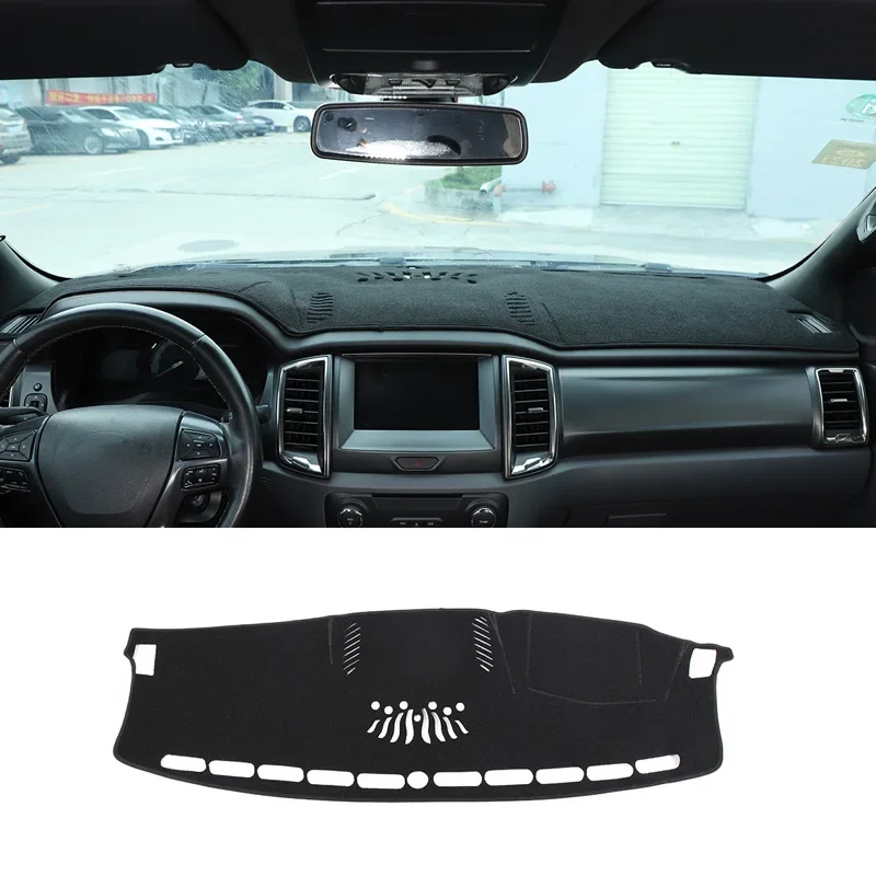 Per Ford Ranger Wildtrak 2015-2022 Car Dashboard Cover Dash Mat Parasole Pad Instrume Panel Tappeti Accessori Tappetino Interno