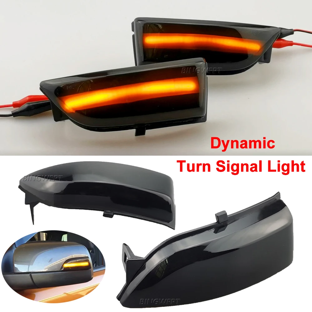 Indicatore Di Direzione A Led Che Scorre Per Ford Everest 2015-2019 Ranger T6 Raptor Wildtrak Side Specchietto Retrovisore Lampada