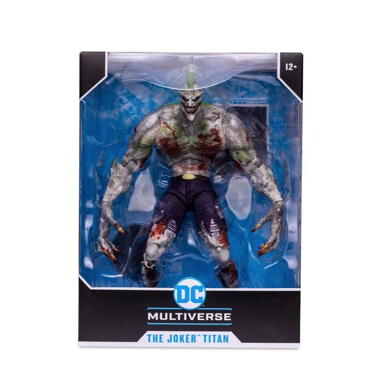 Nuovi Giochi Dc Originali Mcfarlane Batman: Arkham Asilo Titan Joker 7 Pollici 22Cm Action Figure Giocattoli Da Collezione Modello