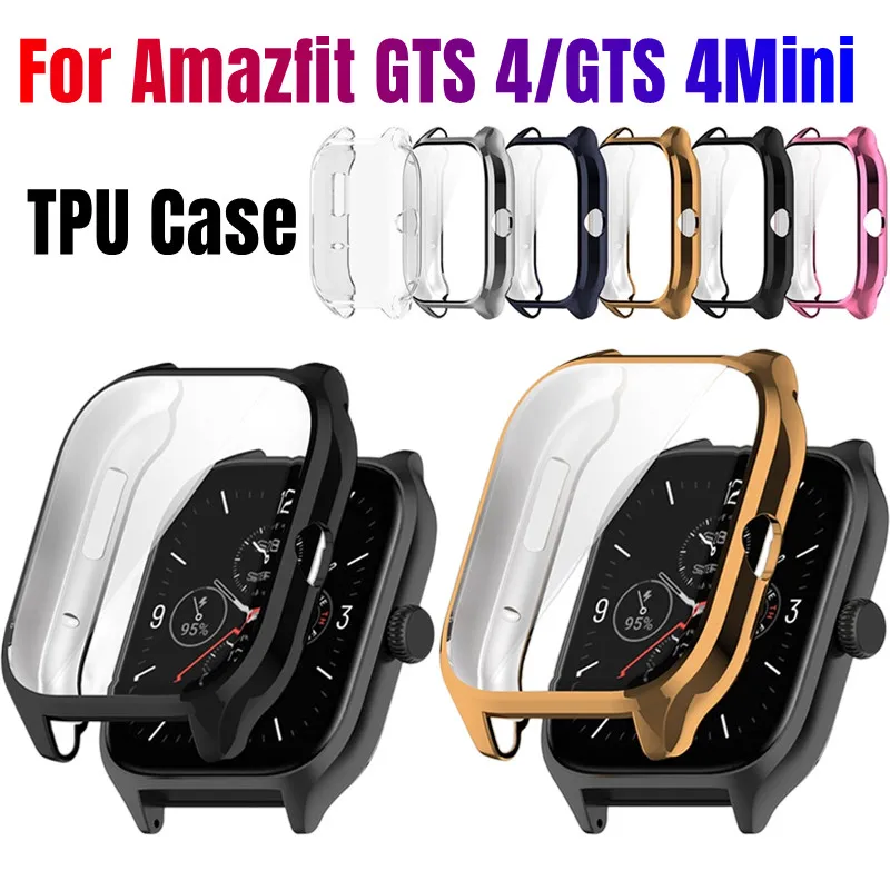 Custodia Protettiva In Tpu Per Amazfit Gts 4 Mini Smart Watch Pellicola Protettiva Per Schermo Per Amazfit Gts 2 Mini Gts 4 Mini Cover Paraurti Shell