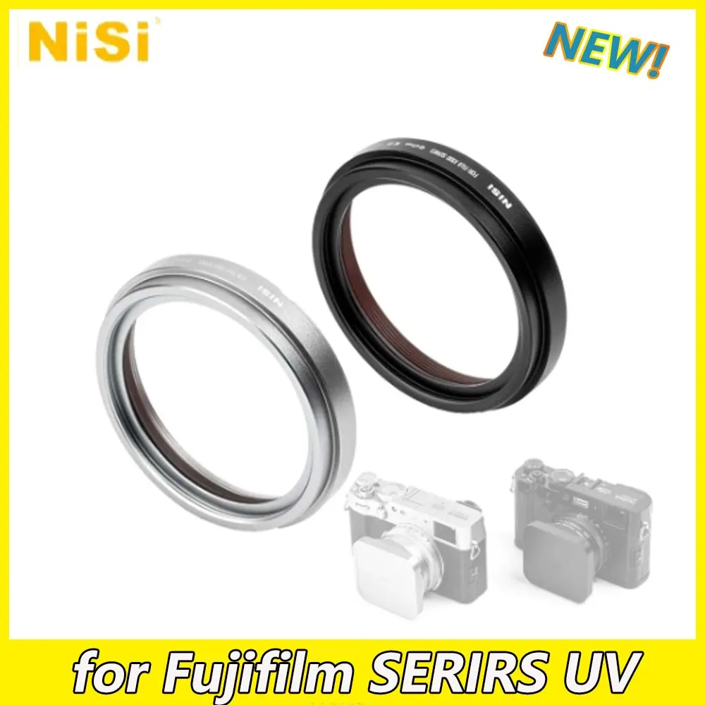 Nisi Per Fujifilm Serirs Uv Fujifilm X100 X100V X100F X100T X100S Filtro Obiettivo Per Fotocamera Uv Professionale Specializzato Nero Argento