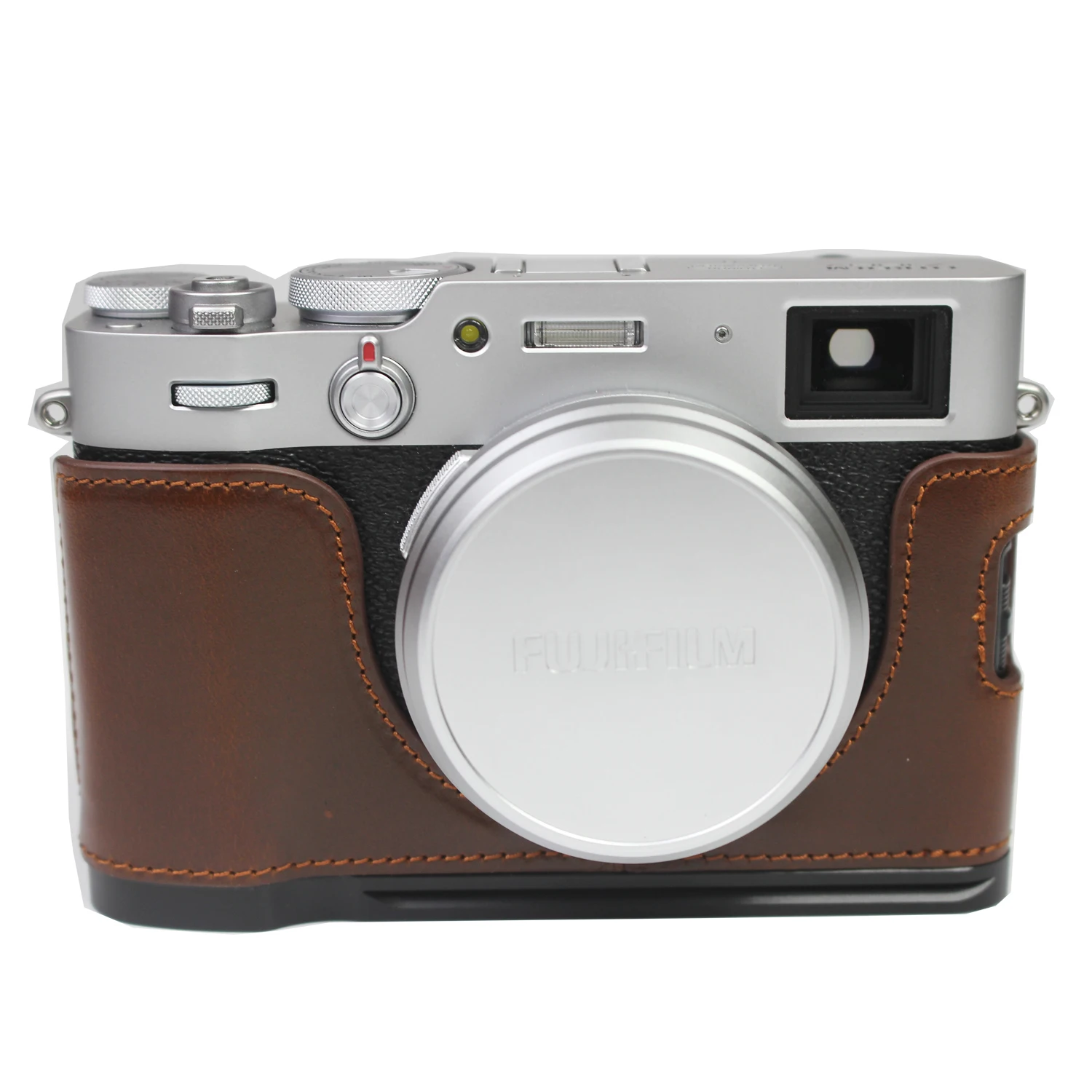 Custodia Per Fotocamera Fujifilm X100V Custodia Per Mezza Fotocamera In Vera Pelle Fatta A Mano Per Fotocamera Fujifilm Fuji X100V