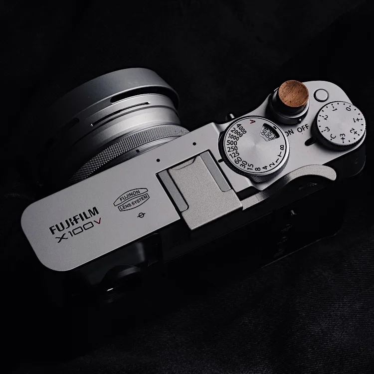Per Fuji X100V Fujifilm X100V Muslimah Rest Finger Thumb Grip Hot Shoe Cover Fotocamera Thumb Up