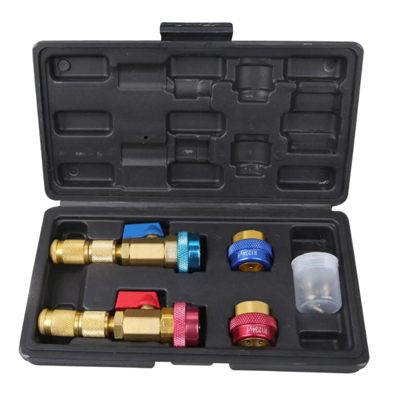 Automotive R134A R1234Yf Valvola Core Remover E Installer Set Di Strumenti Di Condizionamento A Tenuta Stagna Per Standard E Jra