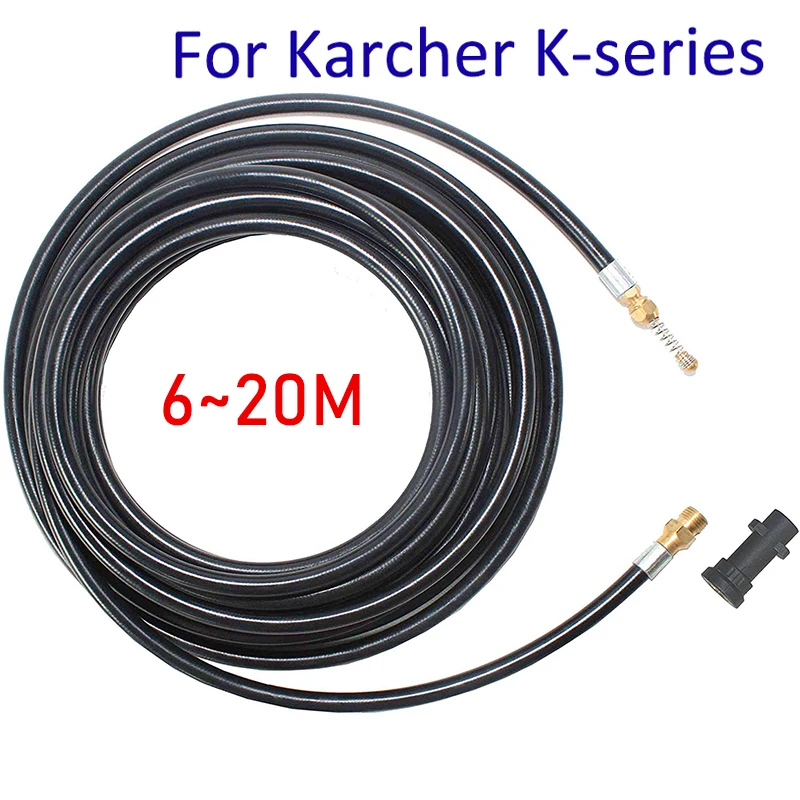 2300Psi Idropulitrice Tubo Di Scarico Fognatura, Scovolino Per Karcher K2 K3 K4 K5 K6 K7 Idropulitrice