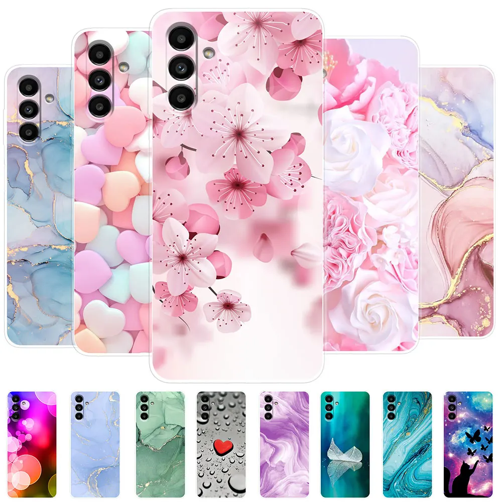 Per Samsung Galaxy A14 4G Custodia Galaxy A14 5G Cover Posteriore In Silicone Morbido Trasparente Per Samsung A14 A 14 5G Coque Protettivo Antiurto