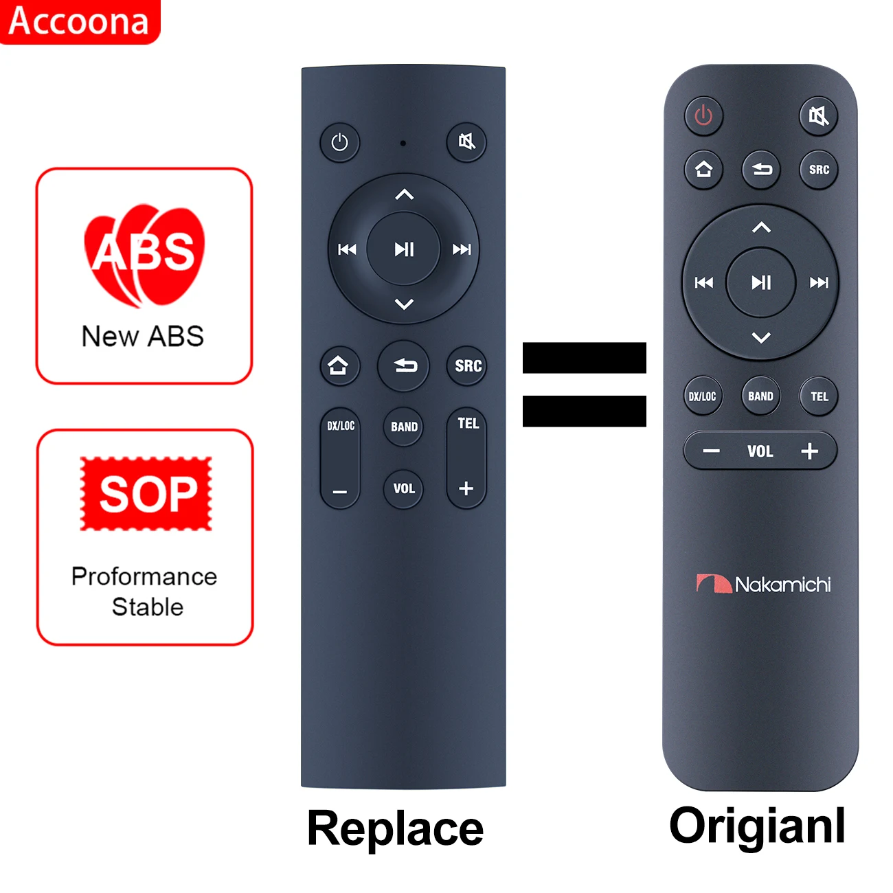 Telecomando Per Ricevitore Stereo Audio Bluetooth Per Auto Nakamichi Nam3510-M7