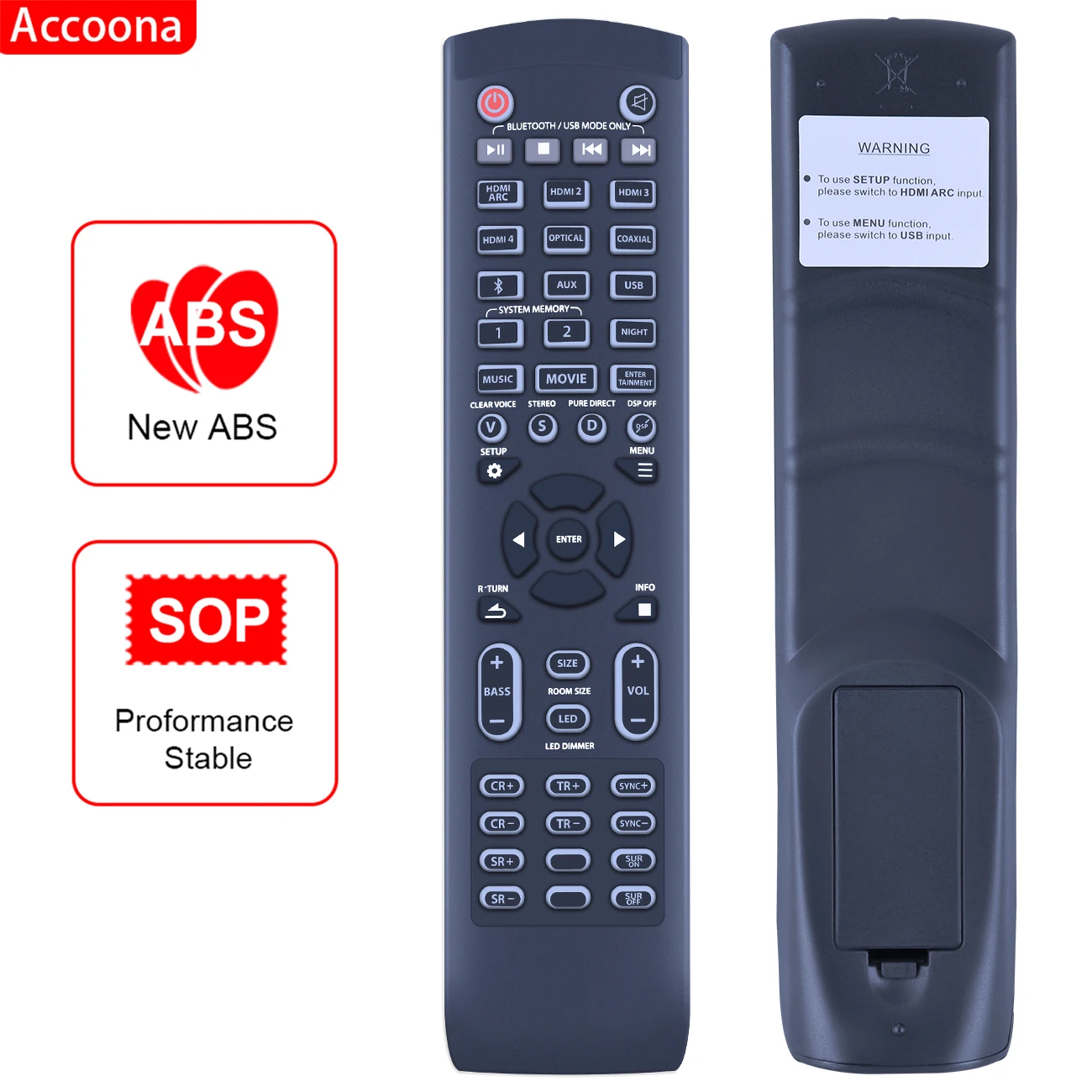 Telecomando Per Nakamichi Shockwafe Dtsx Ultra 9.2 9.2.4 O Soundbar Sse