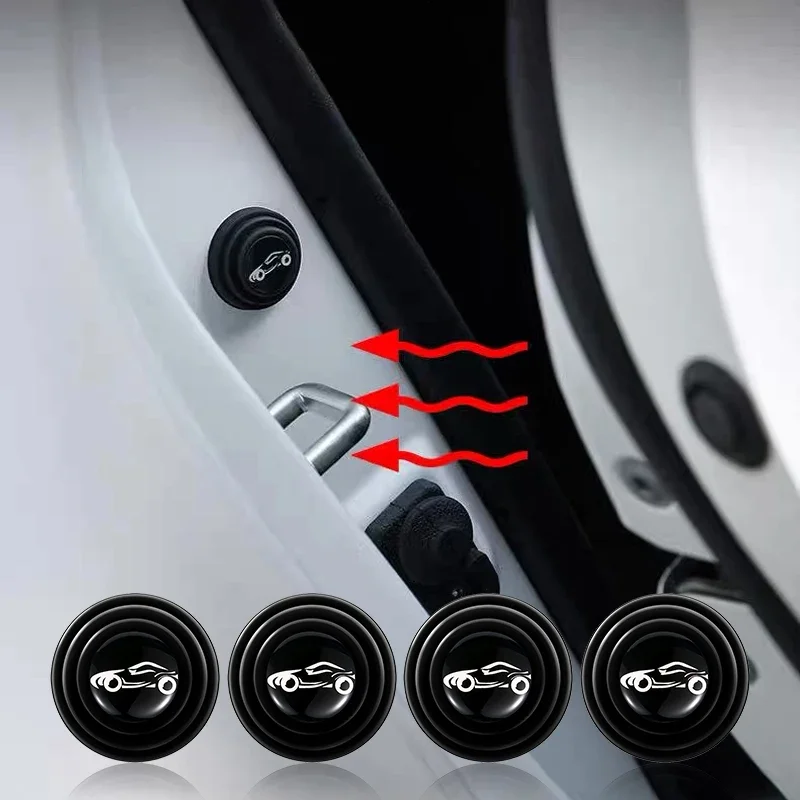 Tappetini Antiurto Anti-Vibrazione Per Portiera Dell'Auto Per Mini One Cooper S Jcw R55 F56 R60 F54 F55 F56 F60 Countryman Stickers