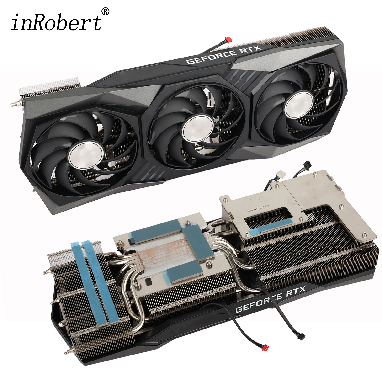 Dissipatore Di Calore Della Scheda Grafica Originale Rtx3070 Gaming X Trio Per Msi Rtx3060 3060Ti 3070 3070Ti Gaming X Trio Dispositivo Di Raffreddame