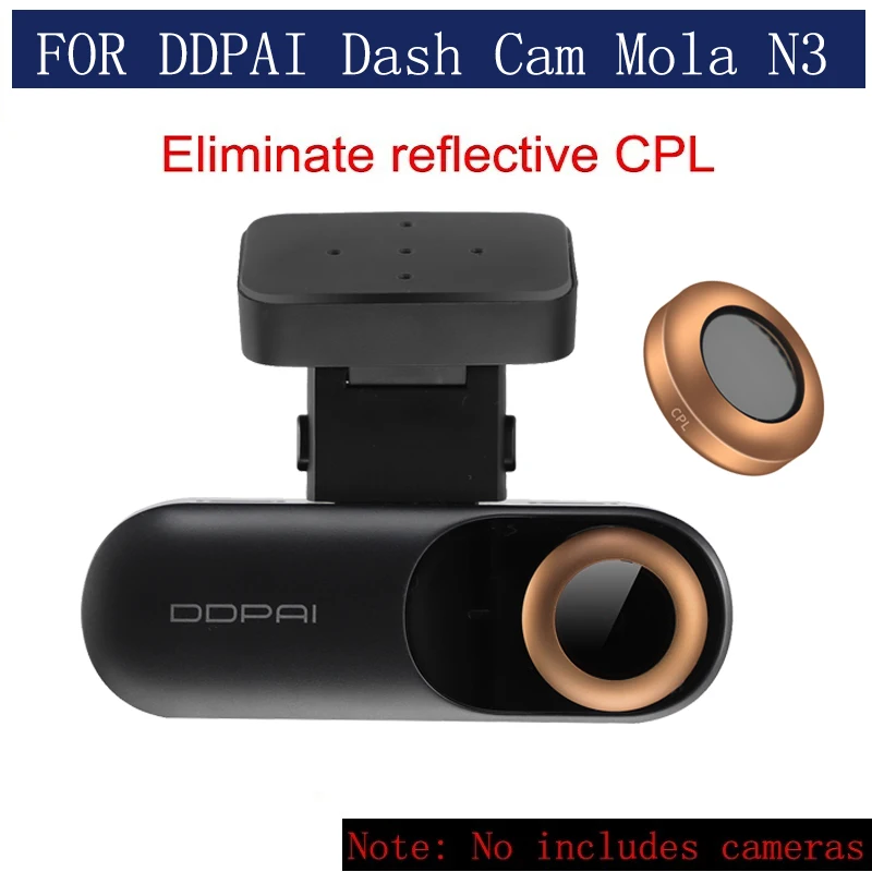 Per Ddpai Dash Cam Mola N3 Gold Cpl Filtro Polarizzante Glas Cpl Per Ddpai Dash Cam N3 Vetro Polarizzatore Circolare