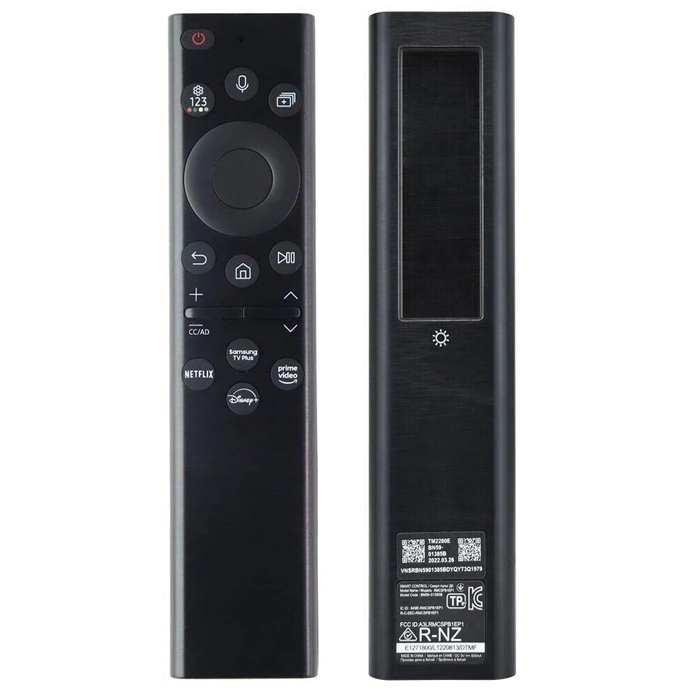 Nuovo Telecomando A Energia Solare Vocale Bn59-01385A Per Samsung Tv Q60B Q70B Q80B Qn85B Qn90B Qn95B Qn800B Tm2280E Muslimate