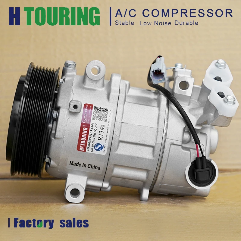 Per Renault Megane Ac Compressore Aria Auto Renault Scenic 6 Sel14C 8200956574 447150-0010 8200958328 Dcp23032 Dcp23031 4471500010