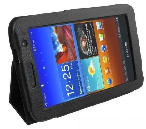 Per Samsung Galaxy Tab 2 Gt-P3110 / Gt-P3113 Custodia In Pelle Da 7 Pollici