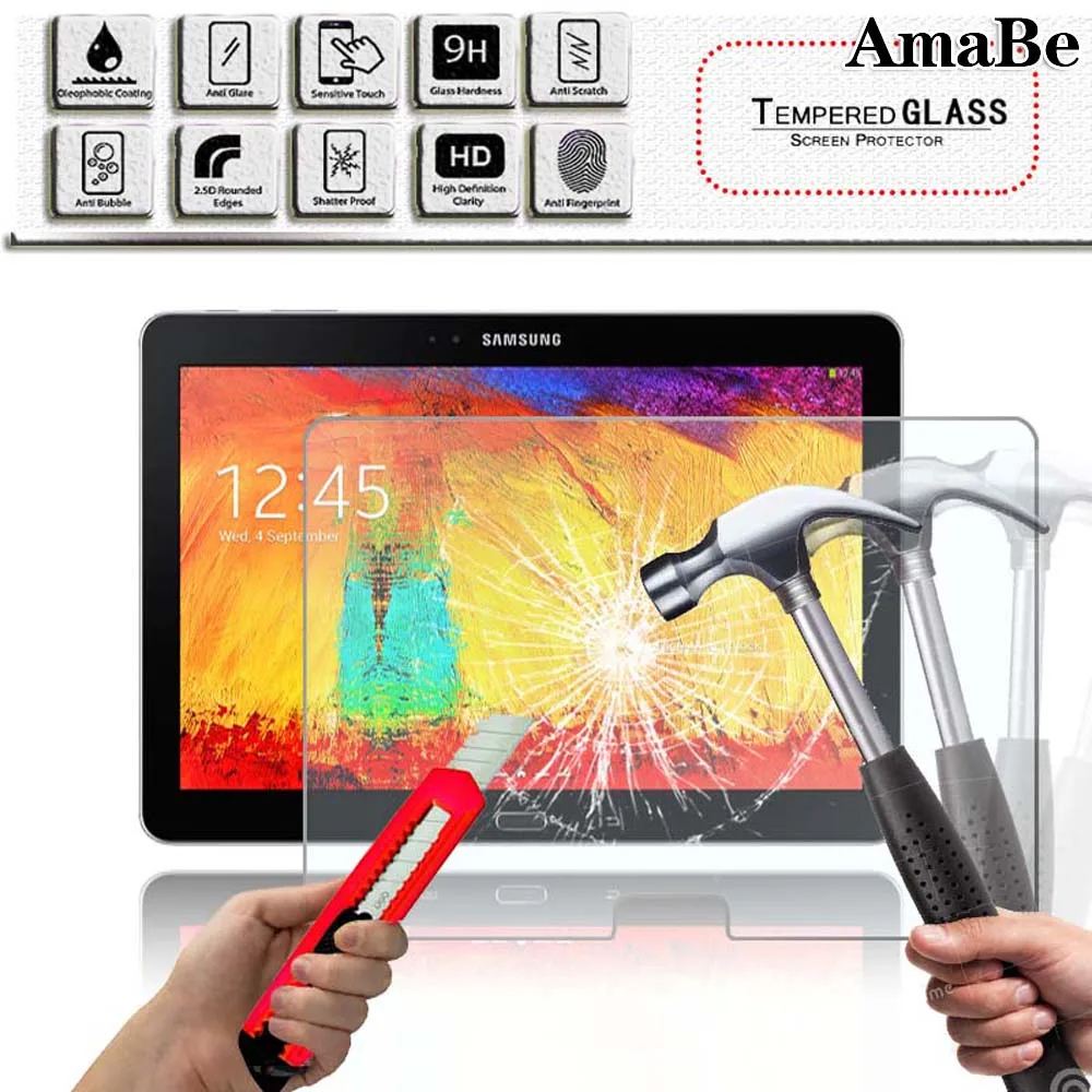 Protezione Dello Schermo Per Samsung Galaxy Note 10.1 P600 /Tab 10.5 S T800 T805 /Tabpro 10.1 T520 T525 Tab Pro Tablet Pellicola Protettiva