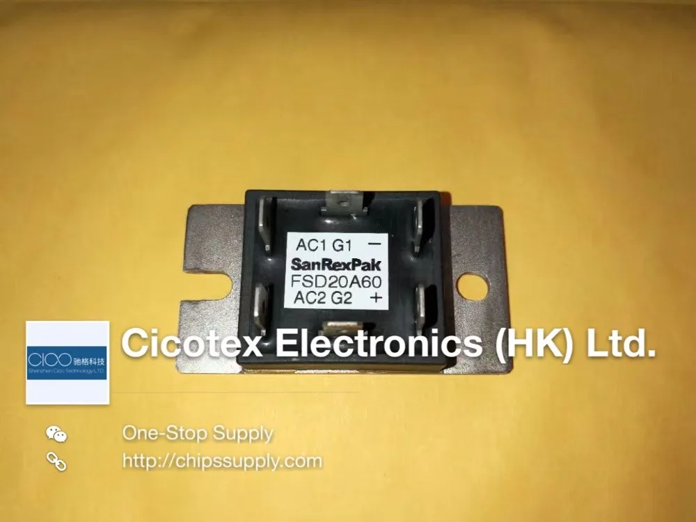 Modulo Tiristore Fsd20A60 20A 600V Tipo A Ponte Monofase Igbt Fsd20A 60 Fsd20 A60 Fsd 20 A60 Fs D20A60