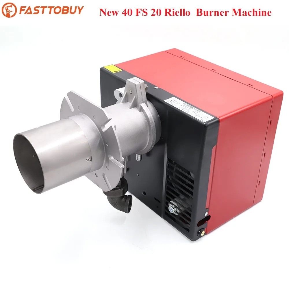 40 Fs 20 Riello Bruciatore A Gas Con Funzionamento A Uno Stadio Con Bruciatore A Gas Riello Fs20 Con Elettrovalvola Mvdle207/5 3/4 "1"