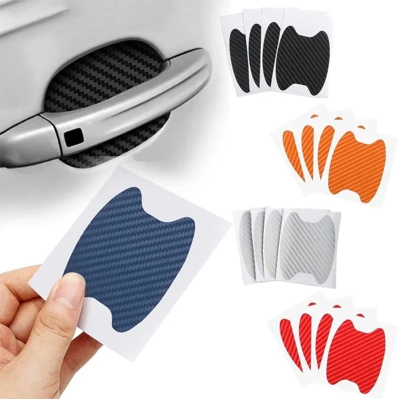 4 Pezzi Adesivo Per Portiera Dell'Auto Copertura Per Graffi Styling In Fibra Di Carbonio Per Civic G10 Porsche 991 Jac J6 Audi R8 Body Kit Snorkel Per