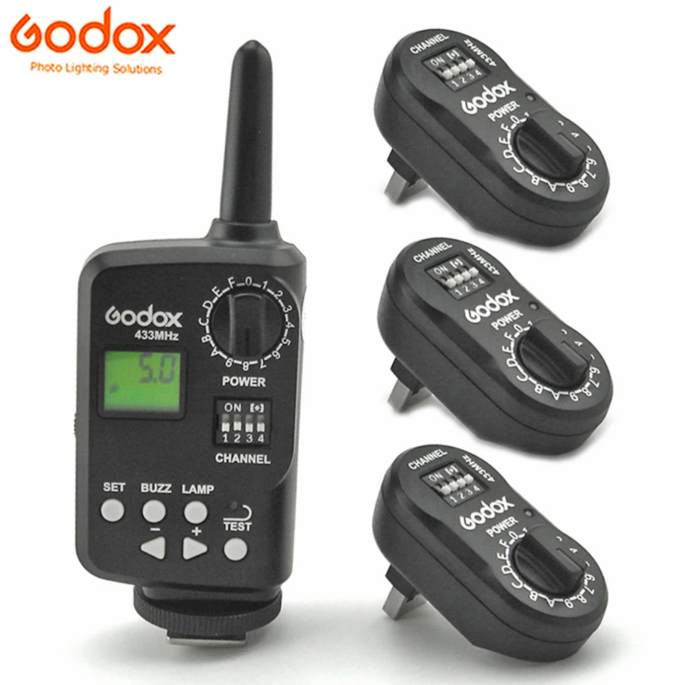 Godox Ft-16 Trasmettitore + Ricevitore Set Wireless Studio Flash Trigger Per Ad180 Ad360 De300 Sk300 Sk400 Qt Qs Gs Dp De Series