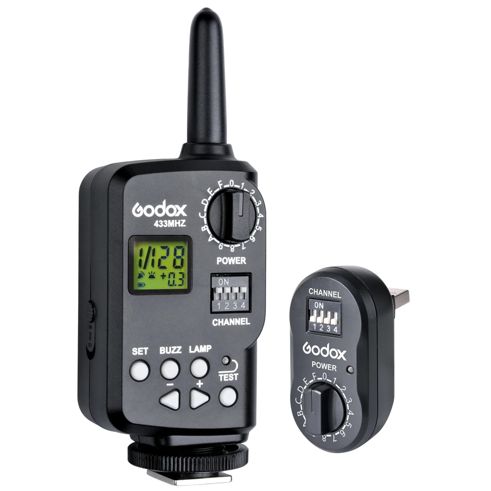 Godox Ft-Alimentazione Wireless Controller Remote Flash Trigger + Ricevitore Per Godox Ftr Witstro Ad360 Ad180 Speedlite Flash
