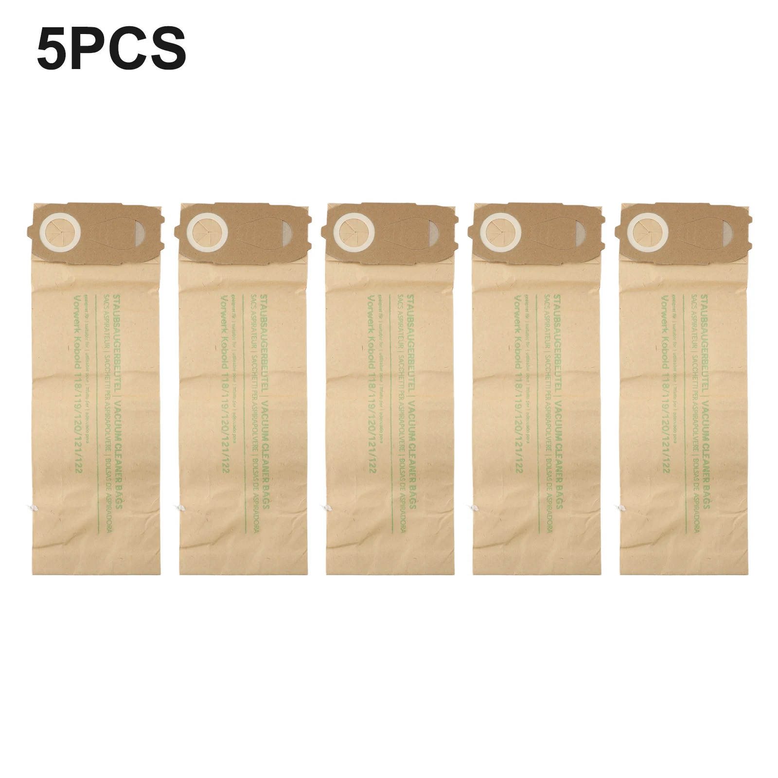 Sacchetto Della Polvere Dell'Aspirapolvere 5 Pz/Set Accessorio Per Vorwerk Kobold Vk 118 119 120 121 122 Forniture Di Sostituzione Delle Parti Calde