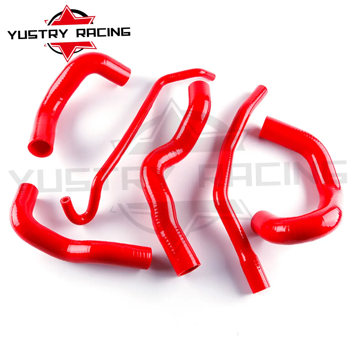 Per 2005-2006 Ford Mustang Gt 4.6L / 2005-2010 Shelby Gt500 5.4 Kit Tubo Radiatore In Silicone