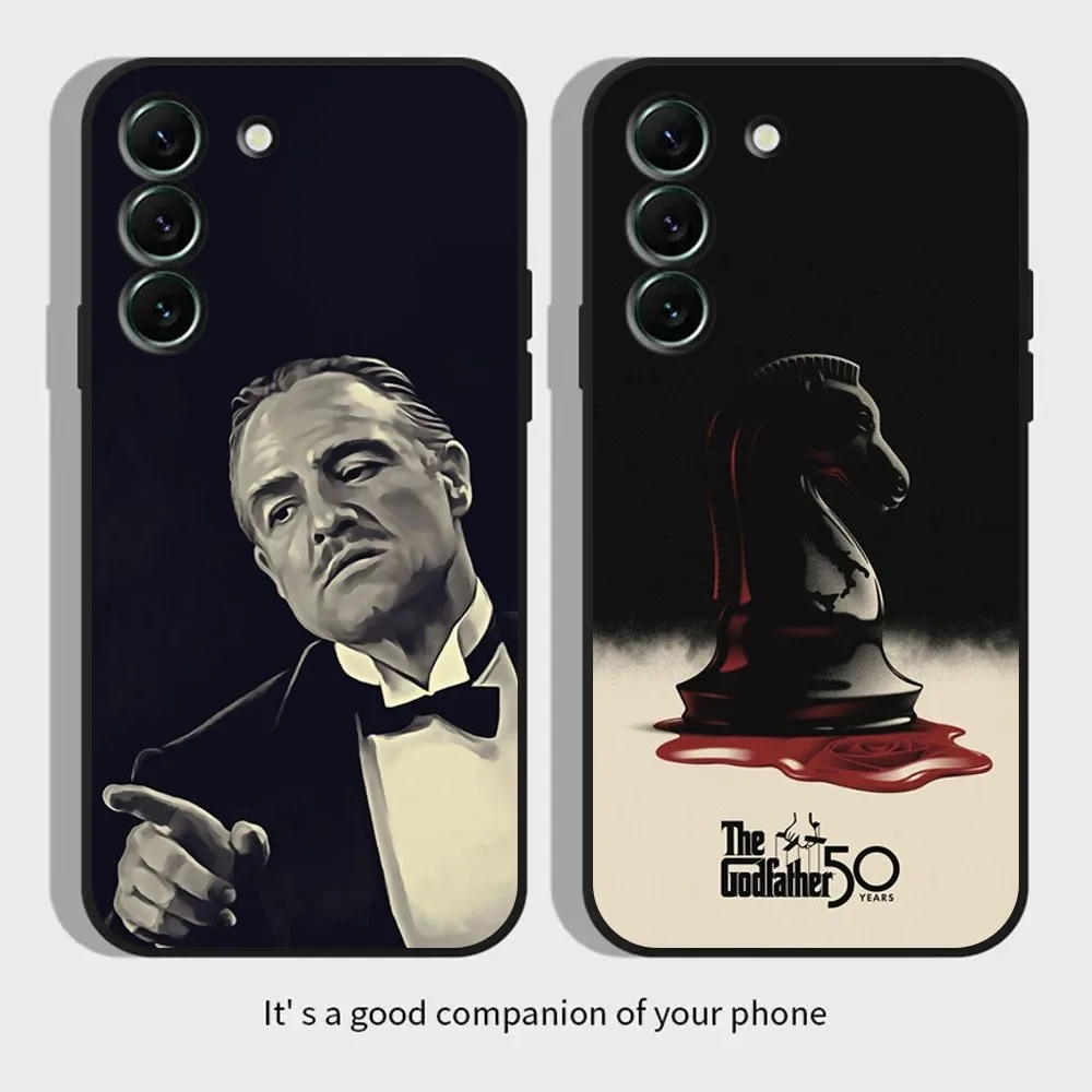 La Custodia Per Telefono G-Padrino Per Samsungs23,S22,S21,S20 Ultra Pro S10,S30Plus,20 Cover Ultra Nera