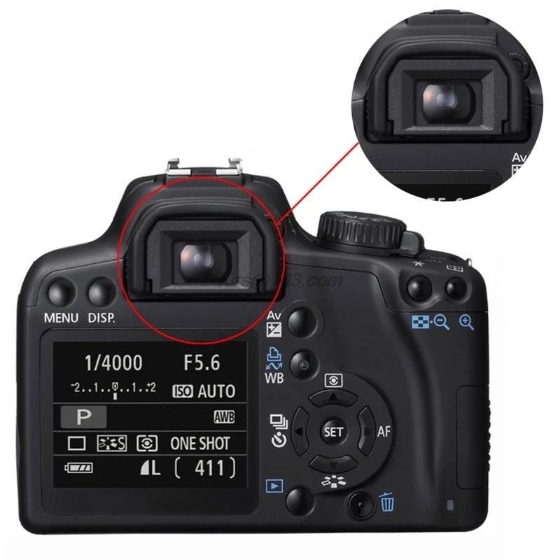 1Pc Oculare Oculare Mirino Ef Per Canon Eos 300D 400D 500D 550D 600D 1000D