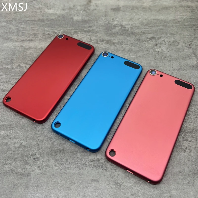 Cover Posteriore In Metallo Rosso Blu Rosa Per Ipod Touch 5Th Touch 5 32Gb 64Gb