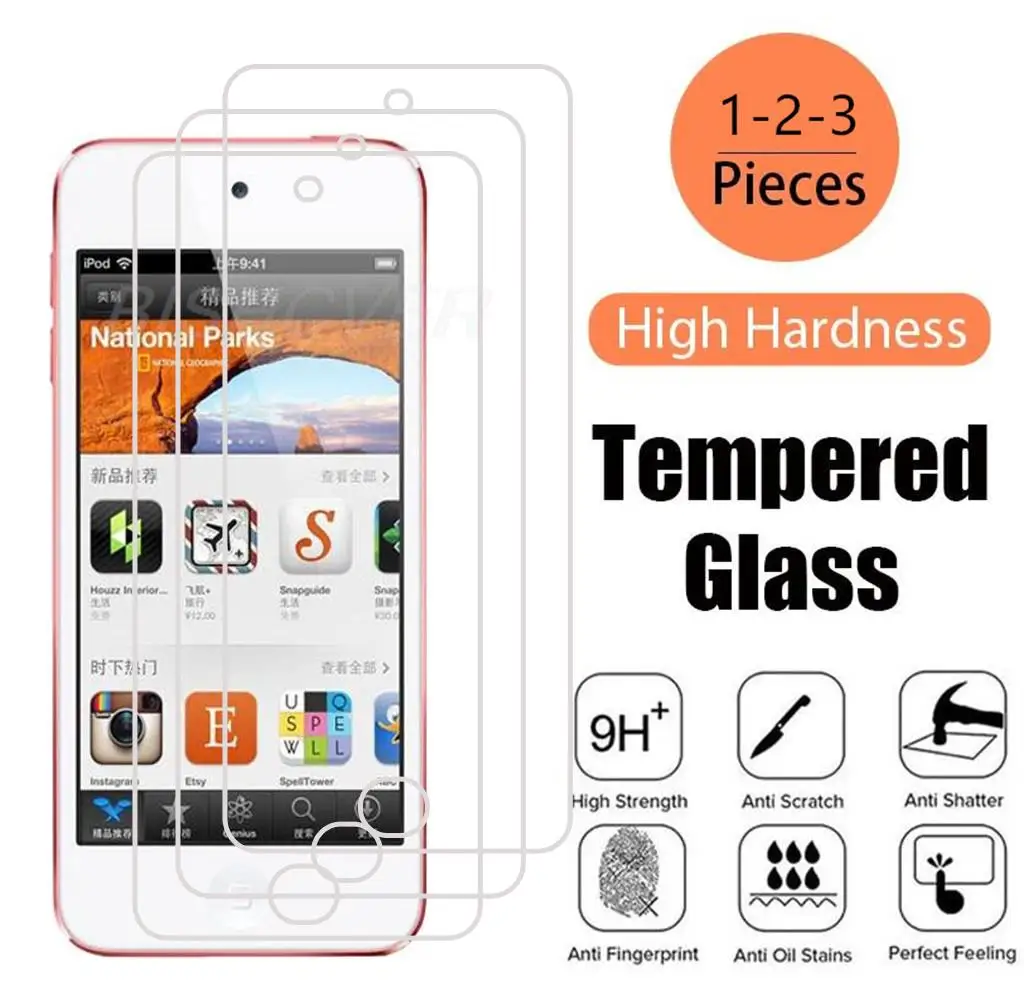 Vetro Temperato Apple Ipod Touch 5 6 7 Vetro Proteggi Schermo Per Apple Ipod Touch 5 6 7 Pellicola Protettiva