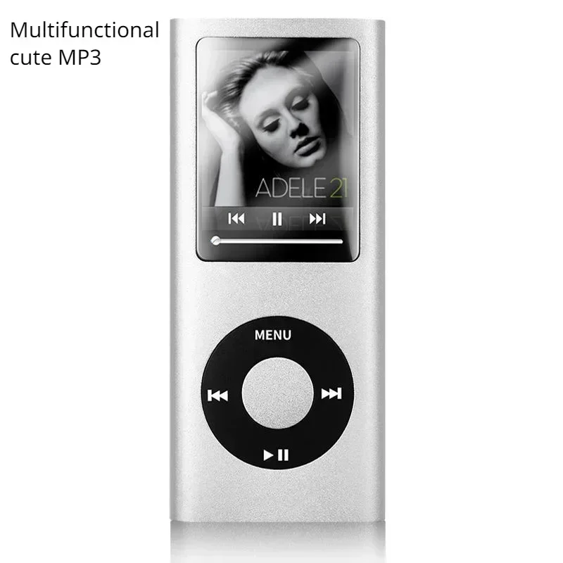 2023 Nuovi Arrivi Lettore Musicale Mp4 Radio Fm Studente Inglese Mp3 Walkman Registrazione Lettore Mp3 In Metallo Sottile Per Lo Stile Ipod All'Ingros