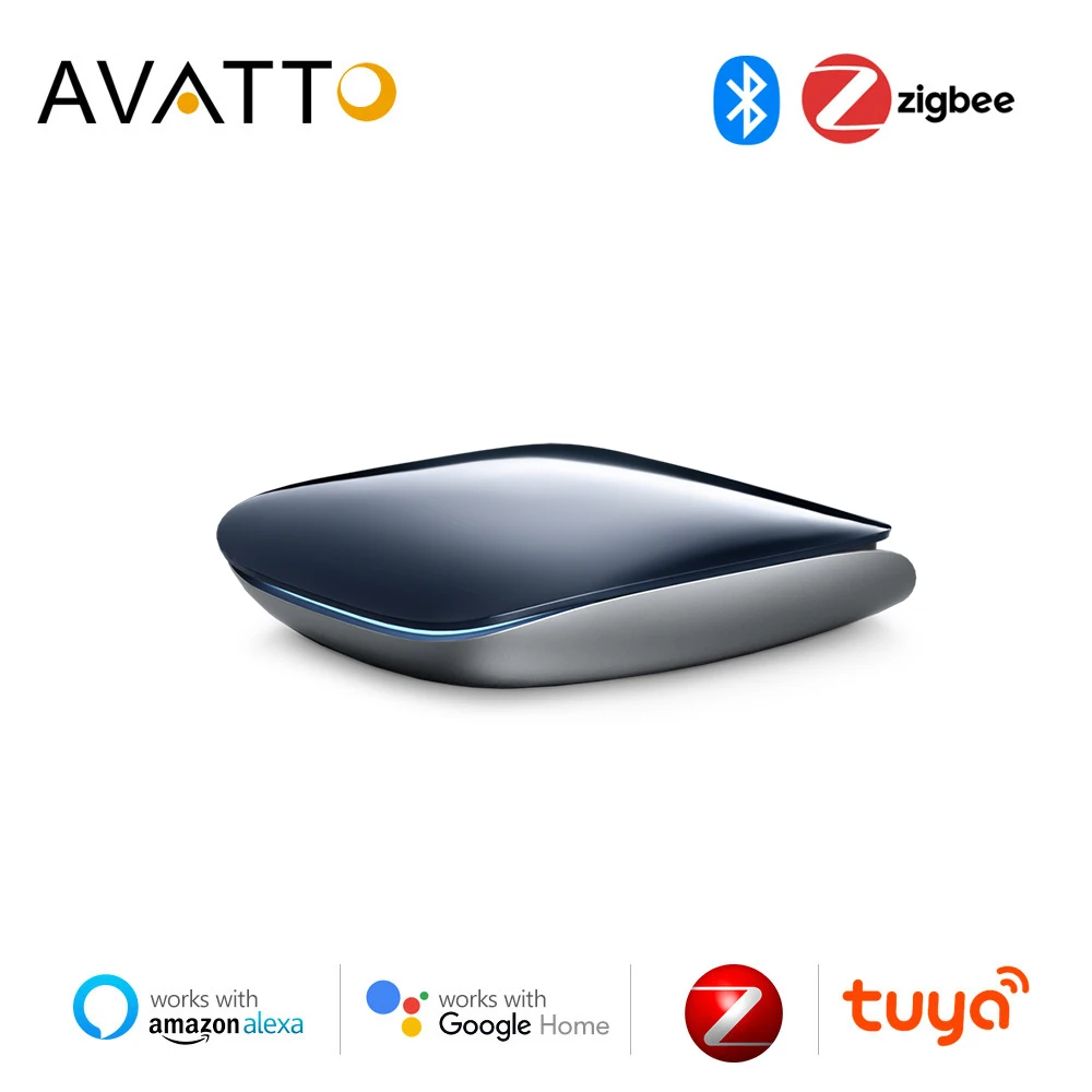 Avatto Tuya Zigbee Gateway Hub, Zigbe3.0 Bluetooth Multi Mode Smart Wireless Wired Gateway Bridge Funziona Per Google Home Alexa