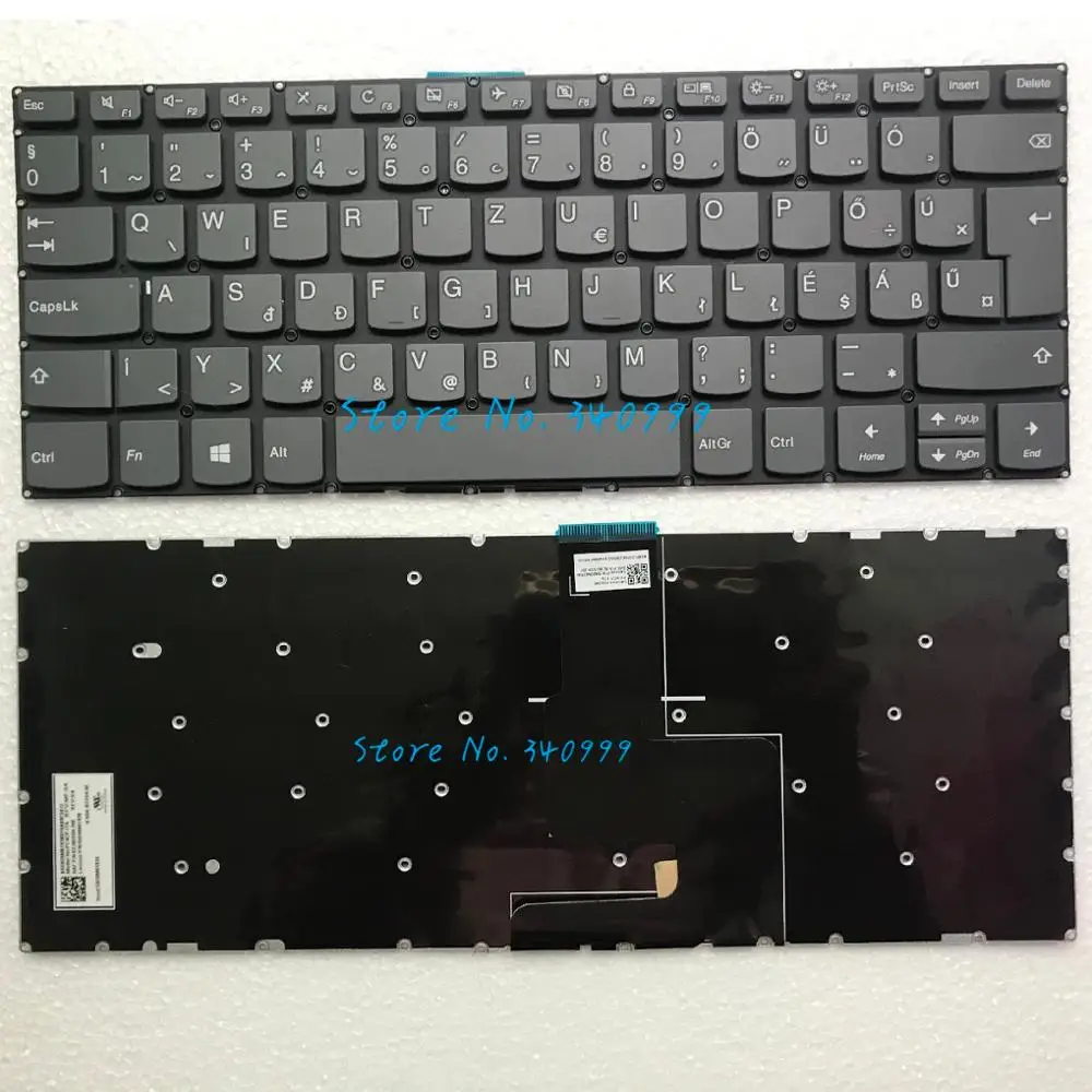 Nuovo Ungherese Tastiera Per Lenovo Yoga 520-14 520-14Ikb Yoga 720-15Ikb No Retroilluminazione