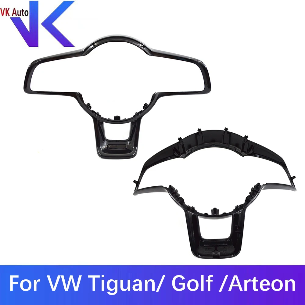 Per Vw Tiguan Per Golf Arteon Piano Black Steel Wheel Frame Trim