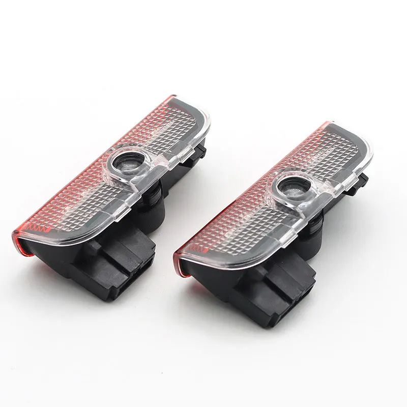 2Pcs Led Luci Per Porte Auto Proiettore Per Vw Jetta 5 6 7 Mk5 Mk6 Mk7 Arteon Touran 2 Ii 5T Tiguan I 5N Rline R Line Gti Lampada Di Segnalazione