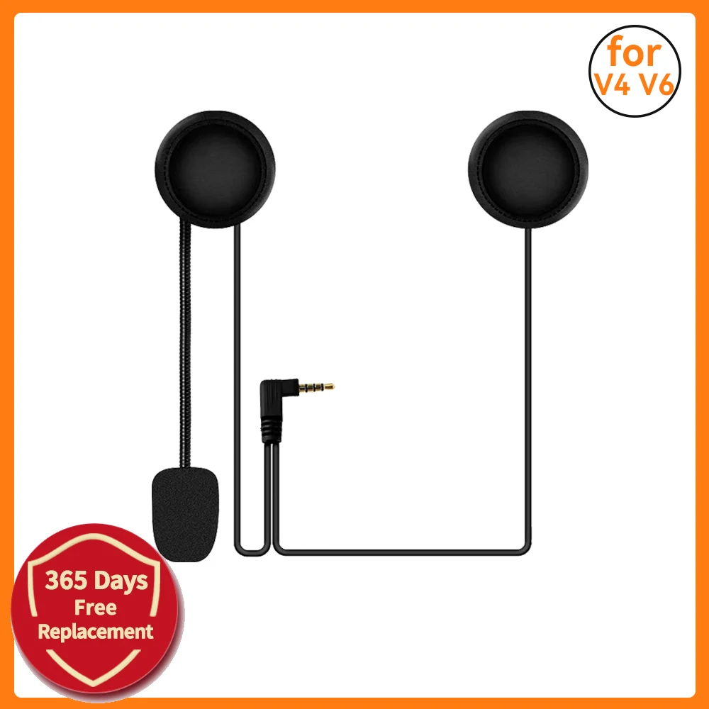 Moto Bluetooth Interphone Microfono Altoparlante Auricolare Per Ejeas V6 Pro V4 Vnetphon V6 V4 Full Duplex Comunicatore Interfono