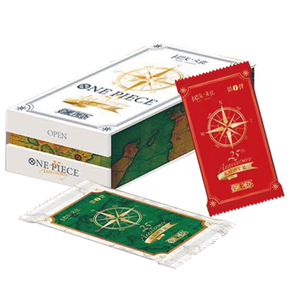 Un Pezzo Rufy 25Th Anniversary Collection Cards For Kids Anime Figure Empress Boa Hancock Nami Special Rare Cards Table Toys