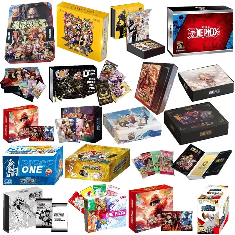 One Piece Collection Cards Girl Booster Box Packs Anime Tcg 25Th Anniversary Cartas Rufy Sanji Nami Carte Da Gioco