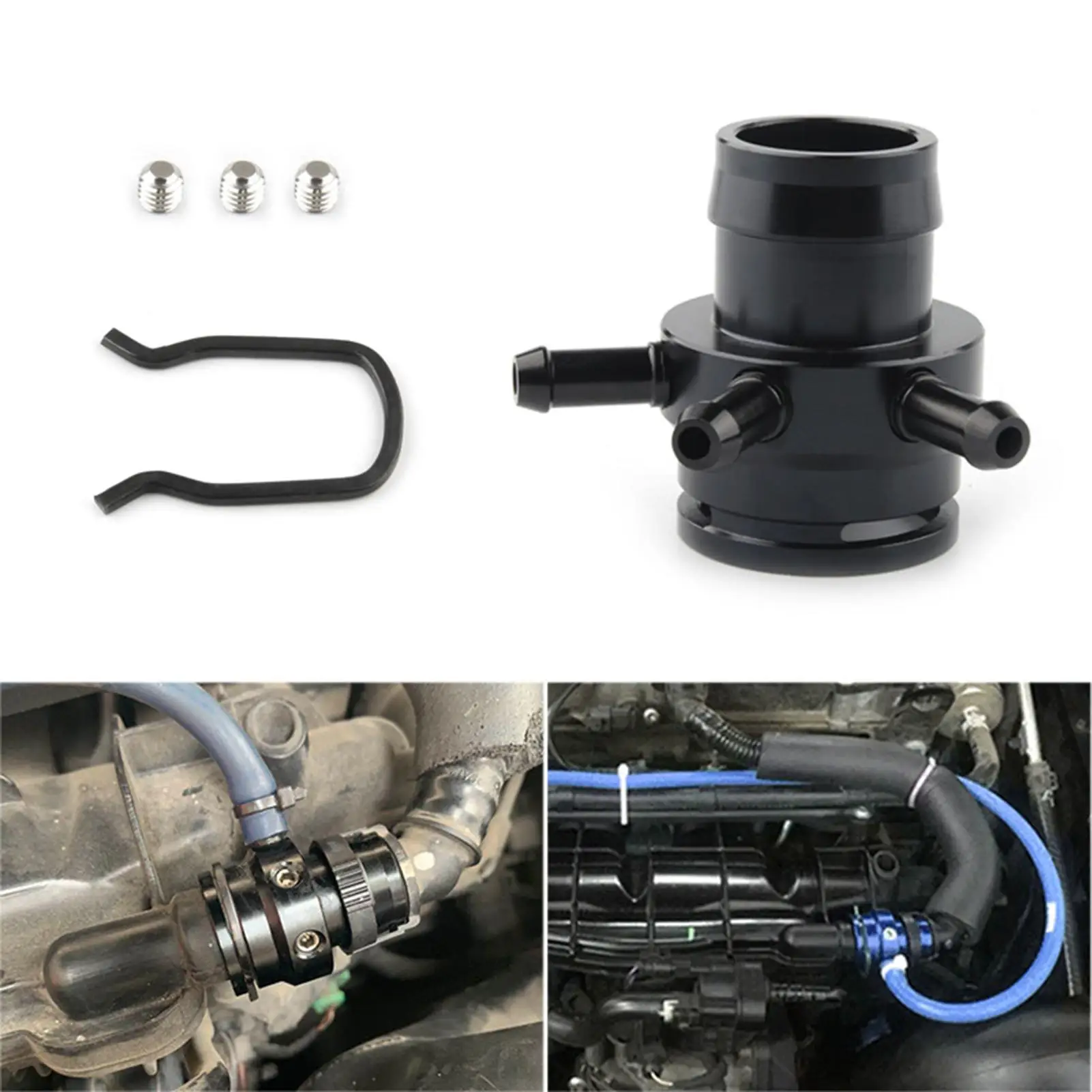 Ea113 Turbo Boost Tap Vacuum Adattatore A Tre Vie Per Golf Cc Scirocco Jetta/Per 2 0T Fsi E Tsi 2006 +