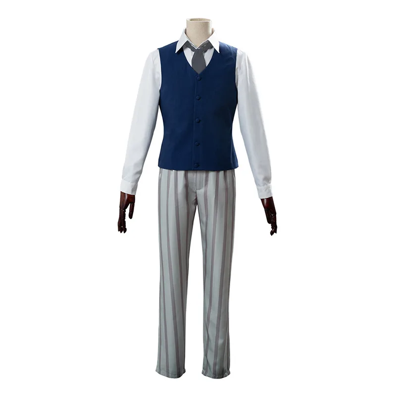 Anime Beastars Animal Rhapsody Beast Superstar Legoshi Costumi Cosplay Aldult Shirt Vest Pants Tie Halloween Suit