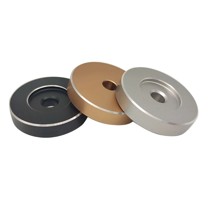 Nuovo Adattatore Per Giradischi Hot Record 45 Giri Argento Per Vinile Technics Sl1200 Da 7" Ser