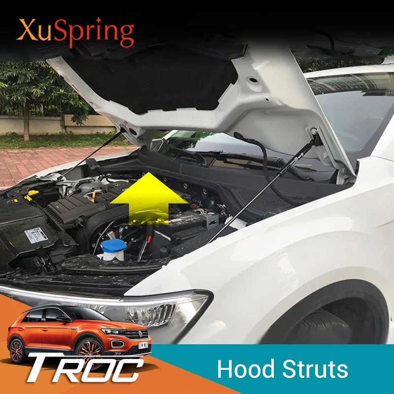 Per Vw T-Roc Troc 2017 2018 2019 2020 2021 Car Bonnet Hood Lift Molla A Gas Staffa Di Shock Strut Bar Accessori Per Asta Di Supporto