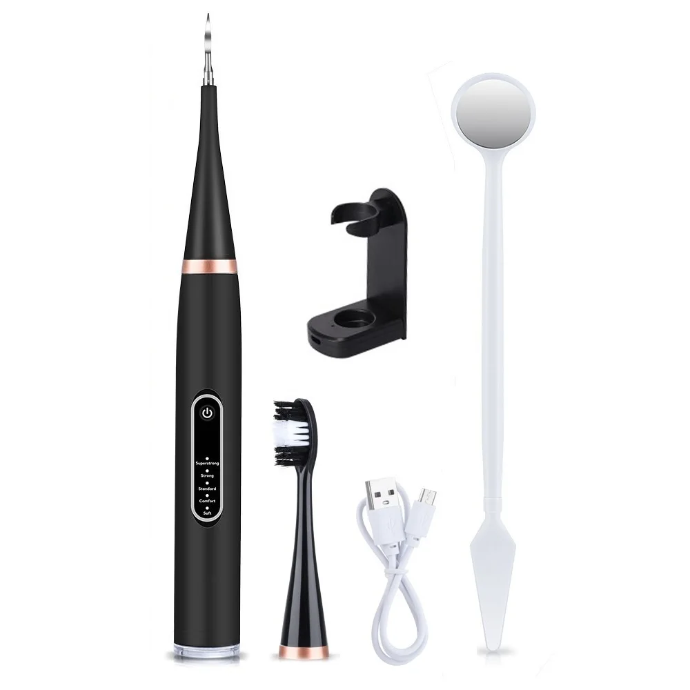 Sonic Electric Teeth Cleaner Spazzolino Elettrico Denti Dentali Scaler Tartaro Dentale Macchie Rimozione Tartaro Strumento Sbiancante Per Denti