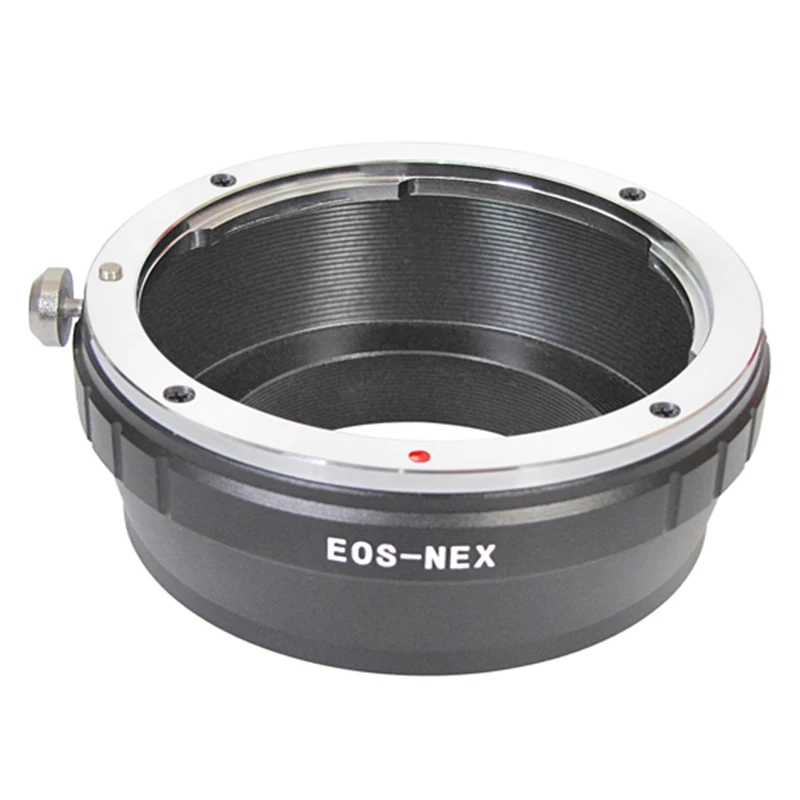 Adattatore Per Obiettivo Foteto Per Obiettivo Canon Eos Ef Ef-S Per Adattatore Per Fotocamera Sony Alpha Nex E-Mount Sony Nex-3, Nex-5, Nex-5N, Nex-7,