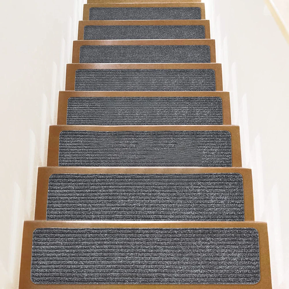 Tappetini In Feltro Per Scale Tappeto Autoadesivo Di Alta Qualità Da 4*24 Pollici Per Scale In Legno Per Scale In Pietra Per Scale Dipinte Decorazioni