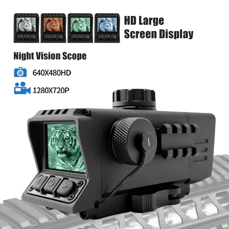 Ms32 Digital Night Vision Scope Mount Nv Sights Optical 3.5X32 Digital Infrared Nv Night Vision Red Dot Sight Trd10 Pro Reticolo