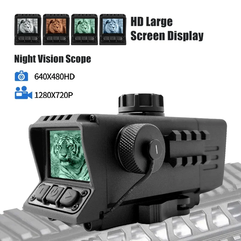 Ms32 Digital Night Vision Scope Mount Nv Sights Optical 3.5X32 Digital Infrared Nv Night Vision Red Dot Sight Trd10 Pro Reticolo