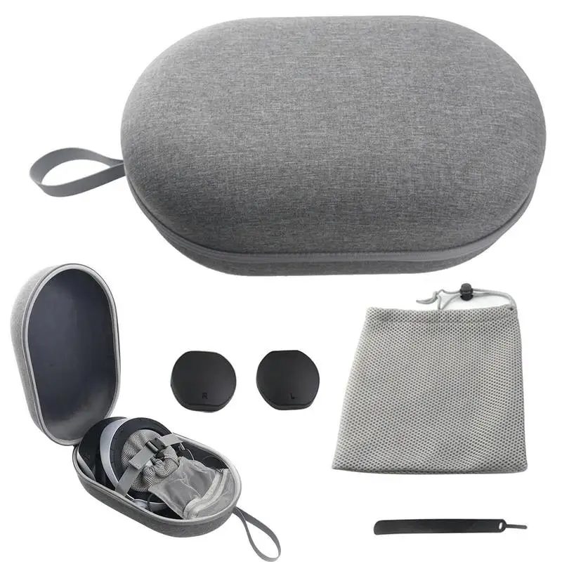 Eva Portable Valigia Zipper Storage Bag Vr Helmet Handle Custodia Da Viaggio Custodia Protettiva Per Ps Vr2 Accessorio All-In-One