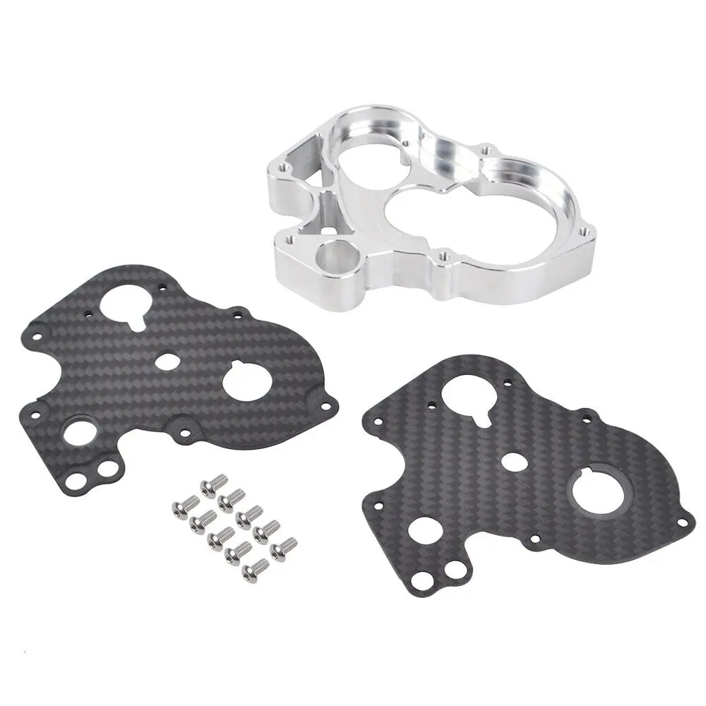 Set Di Piastre Cambio In Carbonio Per Tamiya Blackfoot Frog Subaru Brat Mud Blaster Monster Beetle
